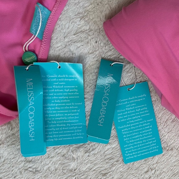 Melissa Odabash Martinique bikini set in rose NWT - Picture 12 of 14